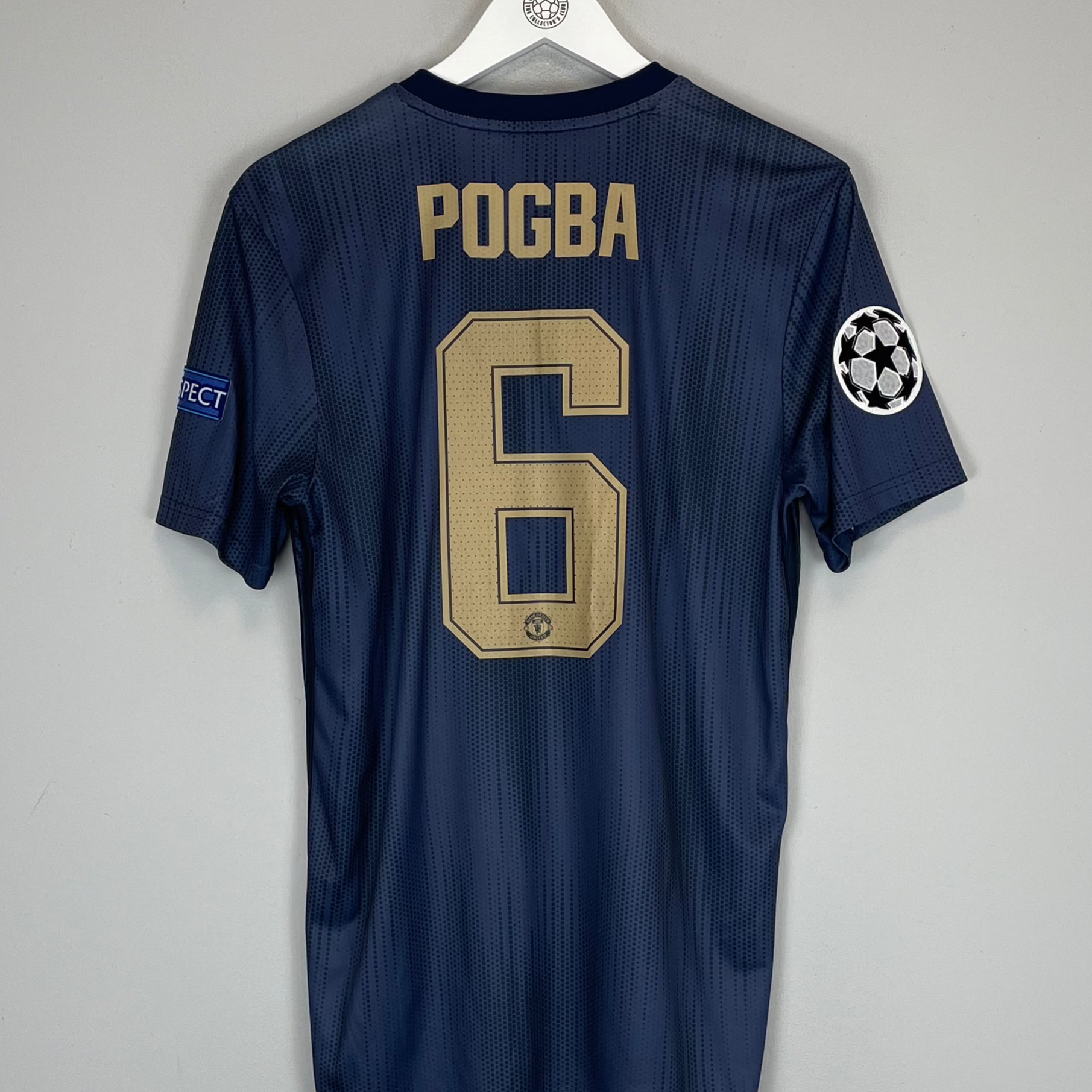 Shop 2018/19 MANCHESTER UNITED POGBA #6 C/L THIRD SHIRT (M) ADIDAS, classic football shirts, vintage football shirts & retro soccer jerseys at Cult Kits