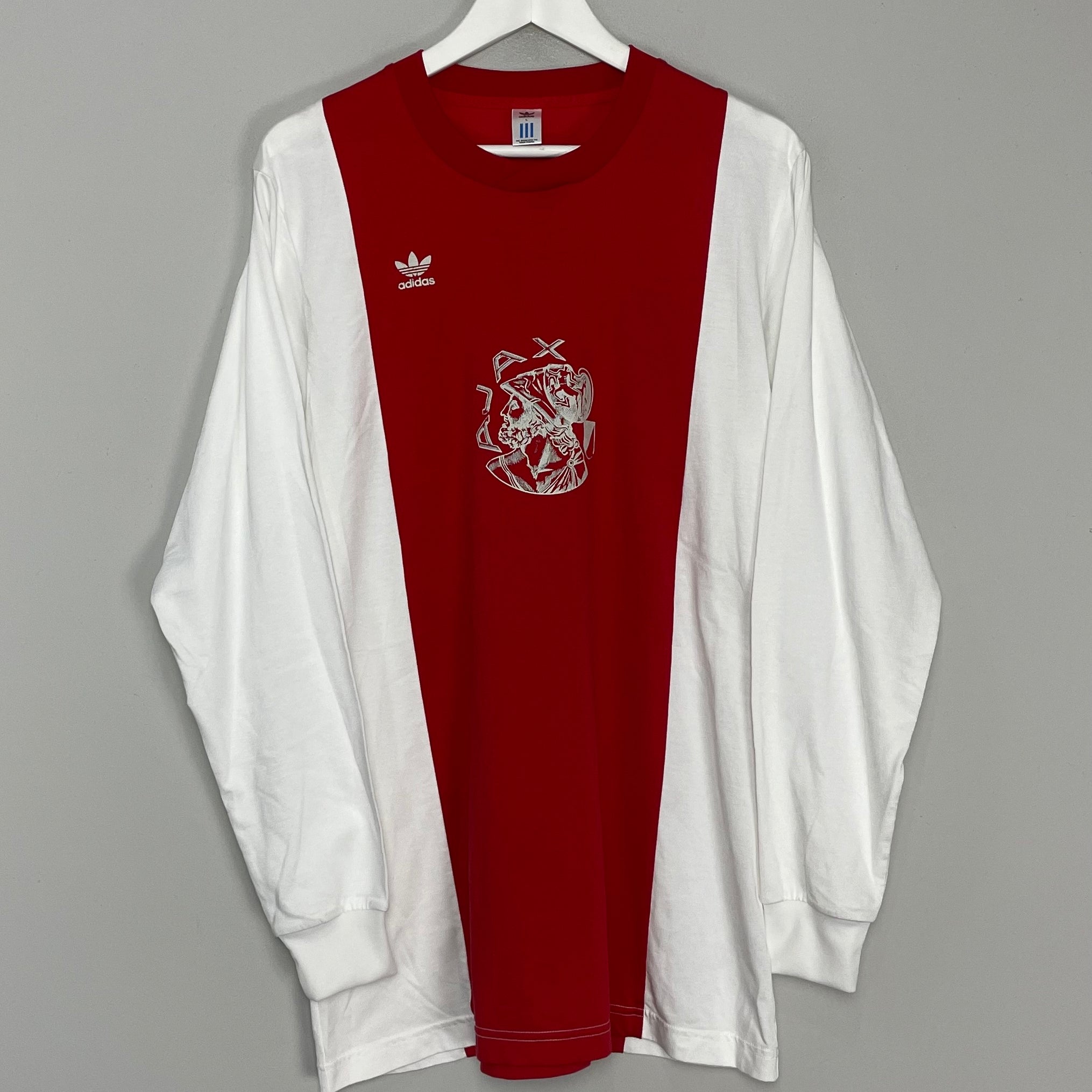 Shop 1972 AJAX ADIDAS ORIGINALS L/S HOME SHIRT (L), classic football shirts, vintage football shirts & retro soccer jerseys at Cult Kits
