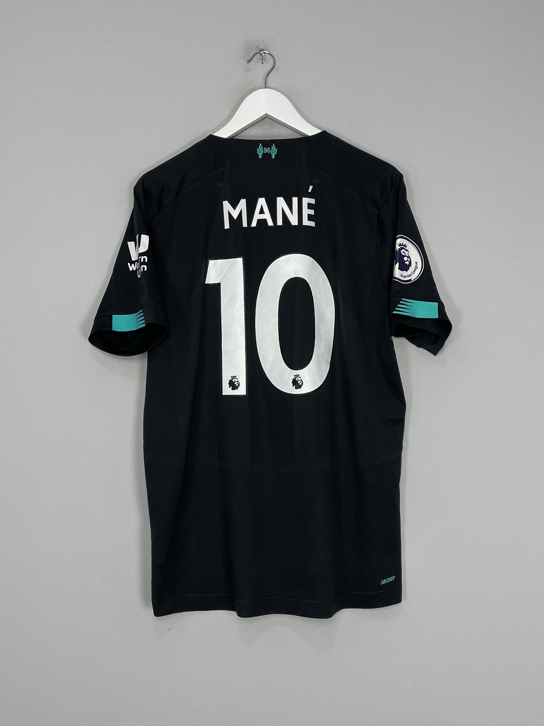 Shop 2019/20 LIVERPOOL MANE #10 THIRD SHIRT (L) NEW BALANCE, classic football shirts, vintage football shirts & retro soccer jerseys at Cult Kits