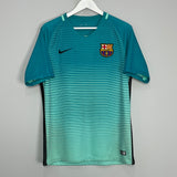 Shop 2016/17 BARCELONA MESSI #10 THIRD SHIRT (M) NIKE, classic football shirts, vintage football shirts & retro soccer jerseys at Cult Kits