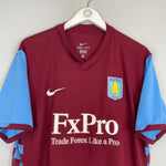 Shop 2010/11 ASTON VILLA HESKEY #18 HOME SHIRT (XL) NIKE, classic football shirts, vintage football shirts & retro soccer jerseys at Cult Kits
