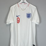 Shop 2018/19 ENGLAND KANE #9 HOME SHIRT (L) NIKE, classic football shirts, vintage football shirts & retro soccer jerseys at Cult Kits