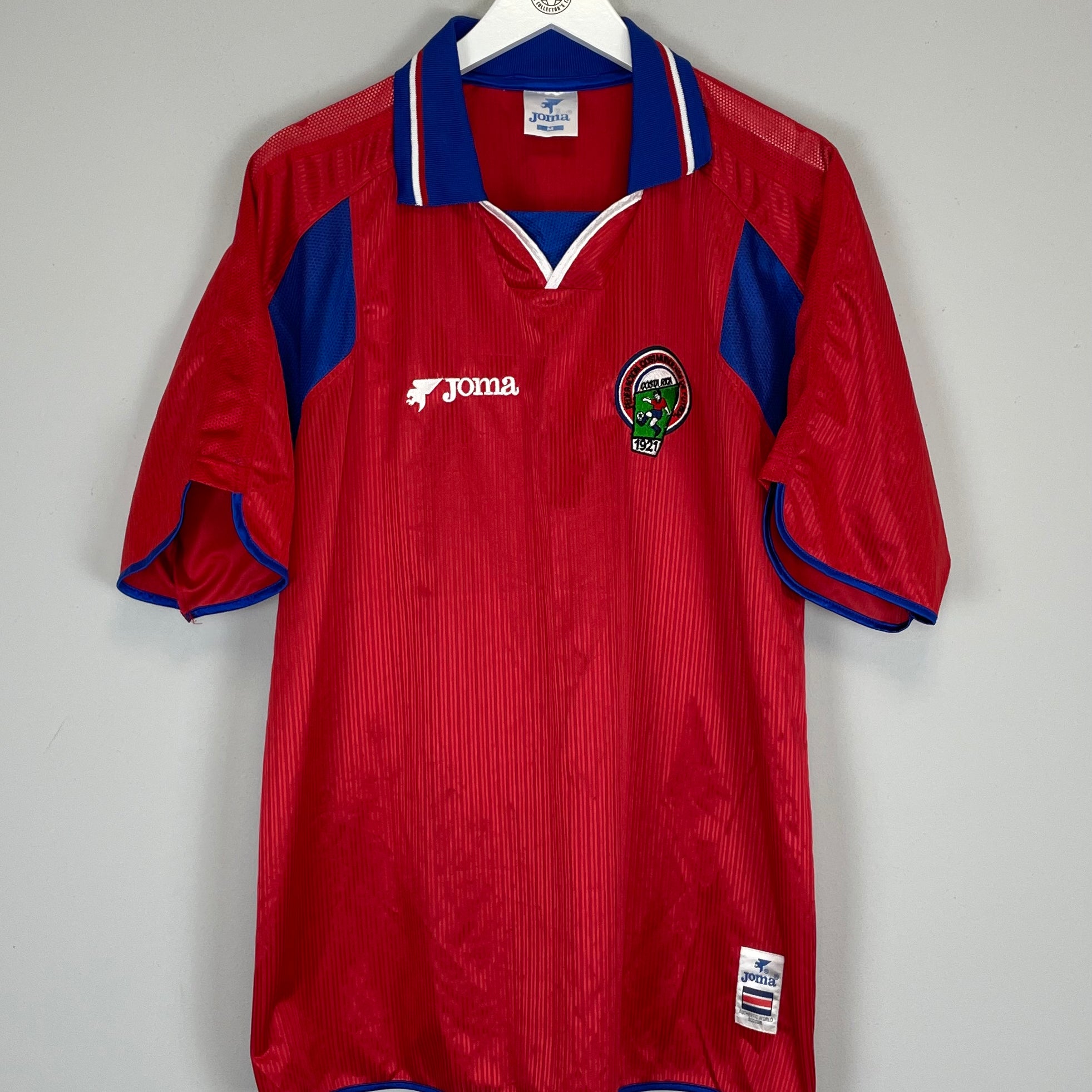 Shop 2000 COSTA RICA HOME SHIRT (M) JOMA, classic football shirts, vintage football shirts & retro soccer jerseys at Cult Kits
