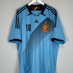 Shop 2012/14 SPAIN FABREGAS #10 AWAY SHIRT (XXL) ADIDAS, classic football shirts, vintage football shirts & retro soccer jerseys at Cult Kits