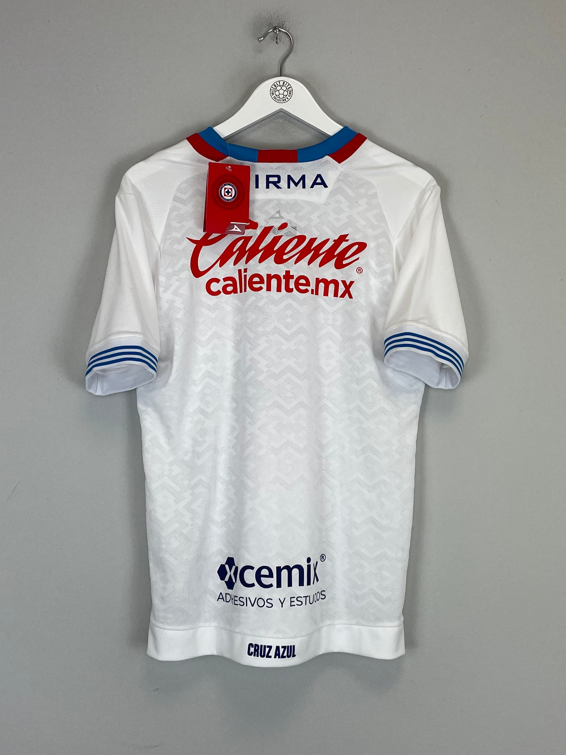 Shop 2024/25 CRUZ AZUL *BNWT* AWAY SHIRT (M) PIRMA, classic football shirts, vintage football shirts & retro soccer jerseys at Cult Kits