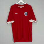 Shop 2010/11 ENGLAND AWAY SHIRT (XL) UMBRO, classic football shirts, vintage football shirts & retro soccer jerseys at Cult Kits