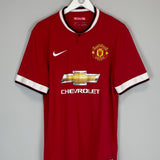 Shop 2014/15 MANCHESTER UNITED ROONEY #10 HOME SHIRT (L) ADIDAS, classic football shirts, vintage football shirts & retro soccer jerseys at Cult Kits