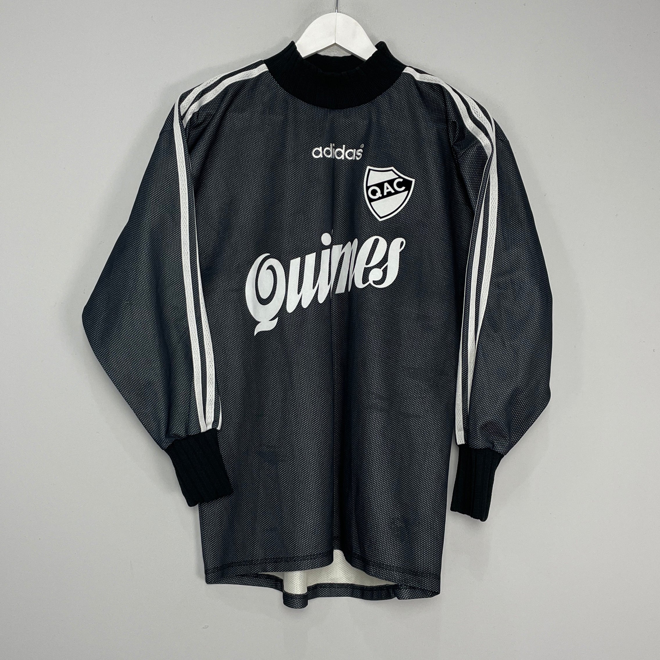 Shop 1997/98 QUILMES GK SHIRT (S) ADIDAS, classic football shirts, vintage football shirts & retro soccer jerseys at Cult Kits