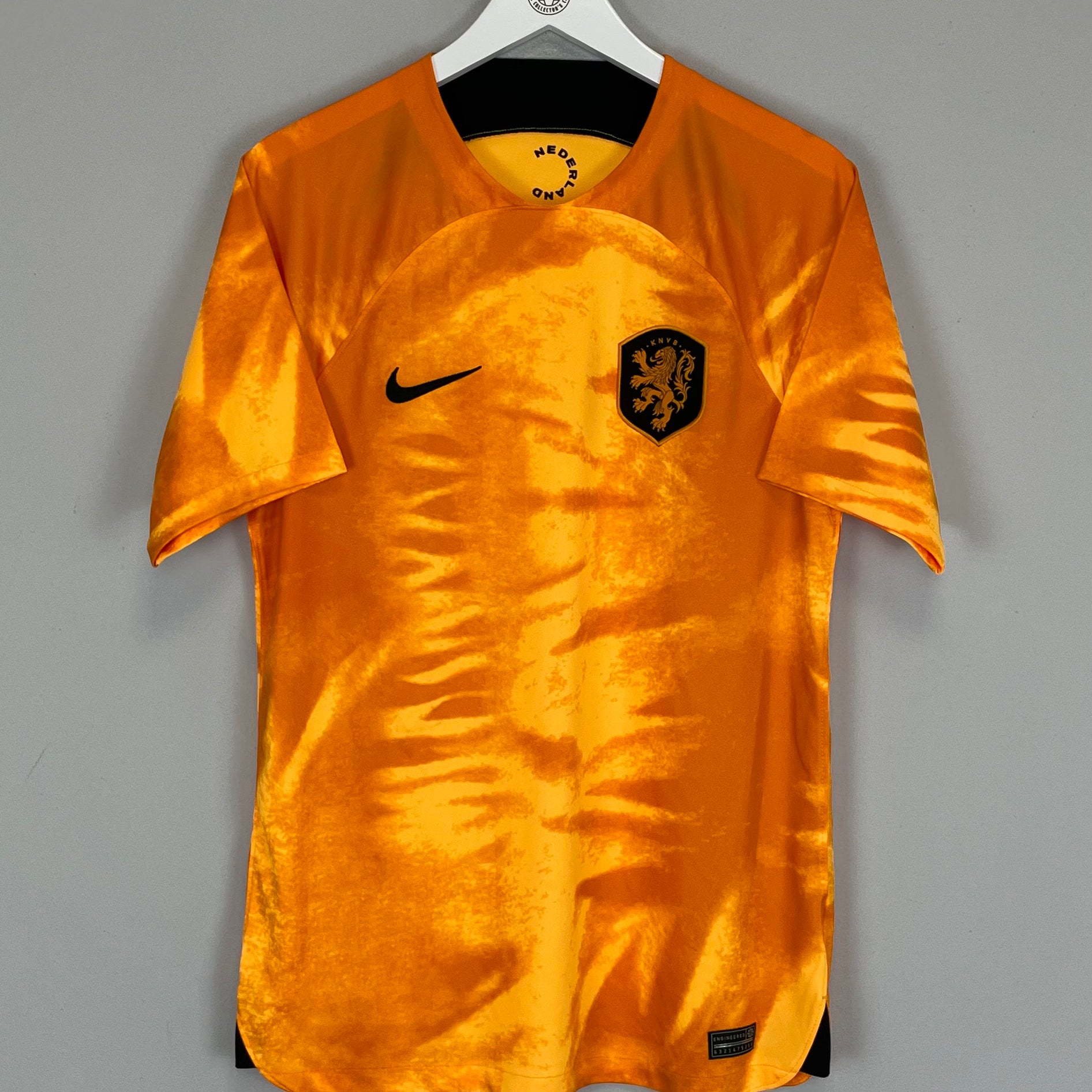 Shop 2022/23 NETHERLANDS HOME SHIRT (M) NIKE, classic football shirts, vintage football shirts & retro soccer jerseys at Cult Kits