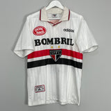 Shop 1997/98 SAO PAULO #10 HOME SHIRT (M) ADIDAS, classic football shirts, vintage football shirts & retro soccer jerseys at Cult Kits