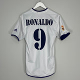2002/03 REAL MADRID RONALDO #9 *CENTENARY* THIRD SHIRT (M) ADIDAS