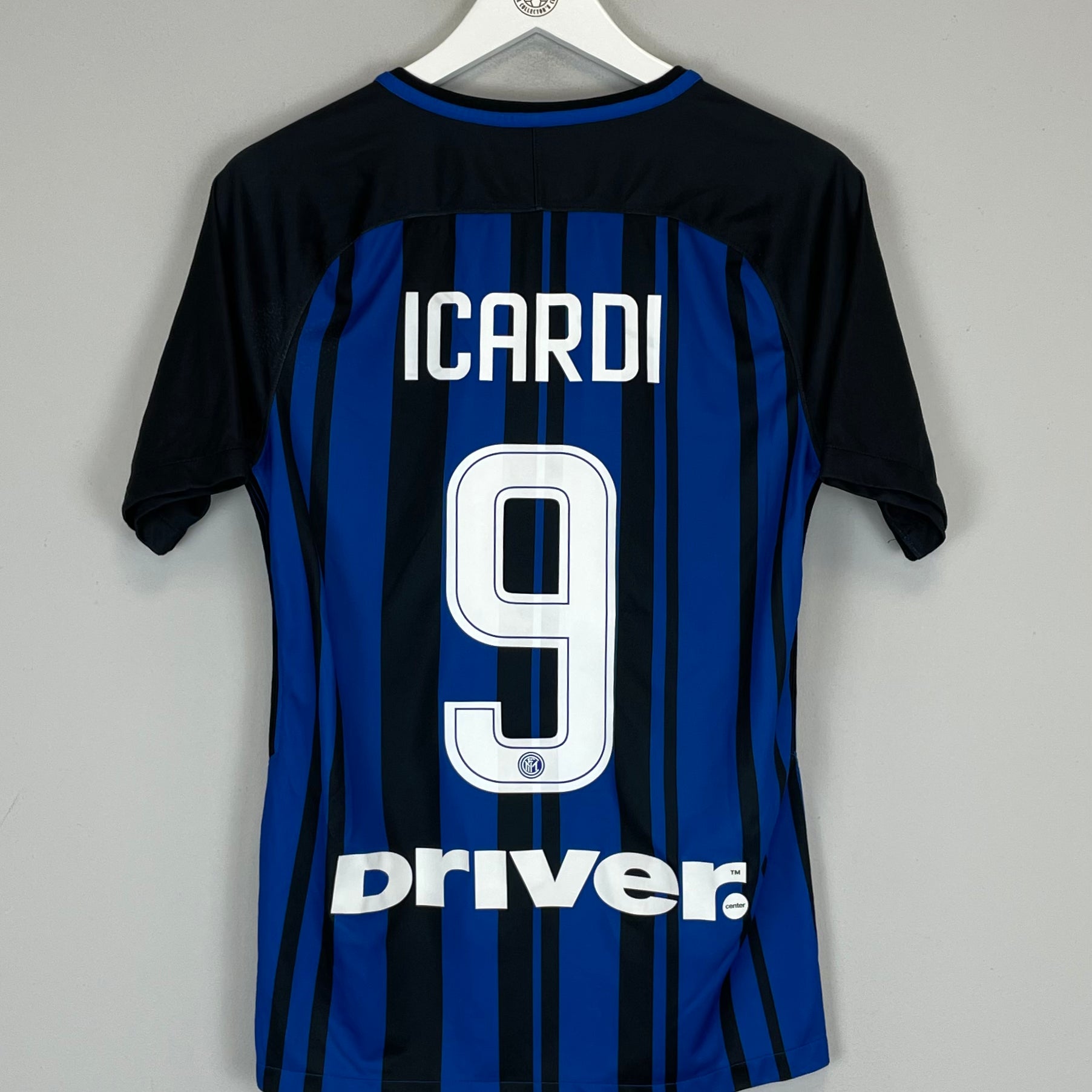 Shop 2017/18 INTER MILAN ICARDI #9 HOME SHIRT (S) NIKE, classic football shirts, vintage football shirts & retro soccer jerseys at Cult Kits