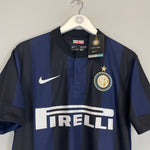 Shop 2013/14 INTER MILAN *BNWT* HOME SHIRT (M) NIKE, classic football shirts, vintage football shirts & retro soccer jerseys at Cult Kits
