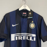 Shop 2013/14 INTER MILAN *BNWT* HOME SHIRT (M) NIKE, classic football shirts, vintage football shirts & retro soccer jerseys at Cult Kits