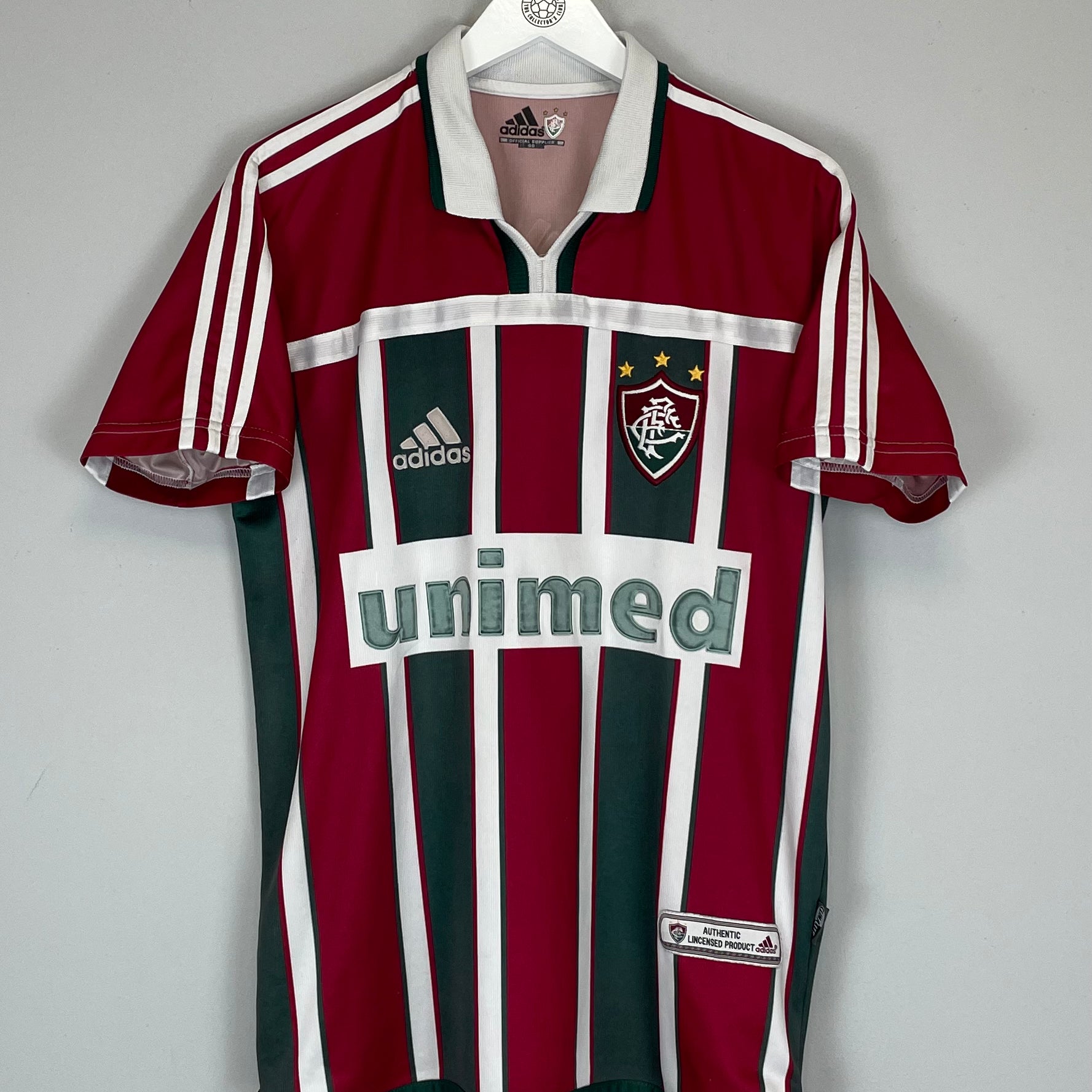 Buy 2001/03 FLUMINENSE 9 HOME SHIRT (XL) ADIDAS ~ Free worldwide shipping available ~ Authentic Vintage Football Shirts from Cult Kits