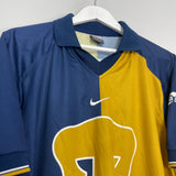 Shop 2001/02 UNAM PUMAS HOME SHIRT (L) NIKE, classic football shirts, vintage football shirts & retro soccer jerseys at Cult Kits
