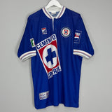 Shop 1998/99 CRUZ AZUL HOME SHIRT (XL) FILA, classic football shirts, vintage football shirts & retro soccer jerseys at Cult Kits