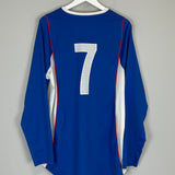 2007/08 SHANGHAI SHENHUA #7 L/S *PLAYER ISSUE* HOME SHIRT (XXL) NIKE