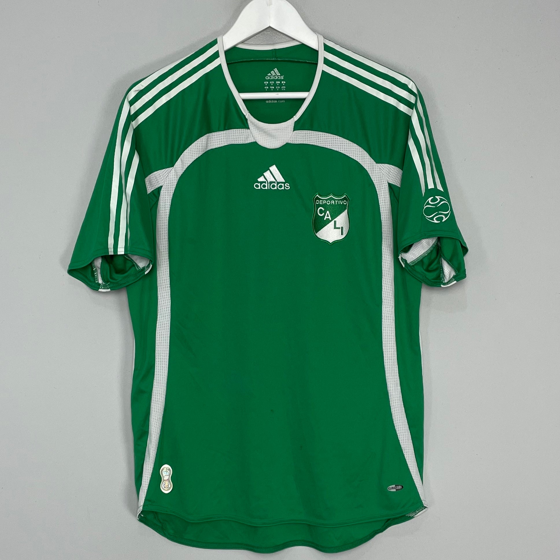 Shop 2006/07 DEPORTIVO CALI HOME SHIRT (M) ADIDAS, classic football shirts, vintage football shirts & retro soccer jerseys at Cult Kits