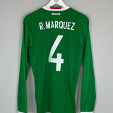 2016/17 MEXICO R.MARQUEZ #4 L/S HOME SHIRT (M) ADIDAS