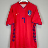 2006/08 SOUTH KOREA JISUNG #7 HOME SHIRT (XL) NIKE