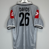Shop 2000/01 JUVENTUS DAVIDS #26 THIRD SHIRT (L) LOTTO, classic football shirts, vintage football shirts & retro soccer jerseys at Cult Kits