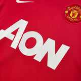 2010/11 Manchester United Berbatov #9 Home Shirt (L) Nike