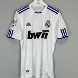 2010/11 REAL MADRID RONALDO #7 HOME SHIRT (M) ADIDAS