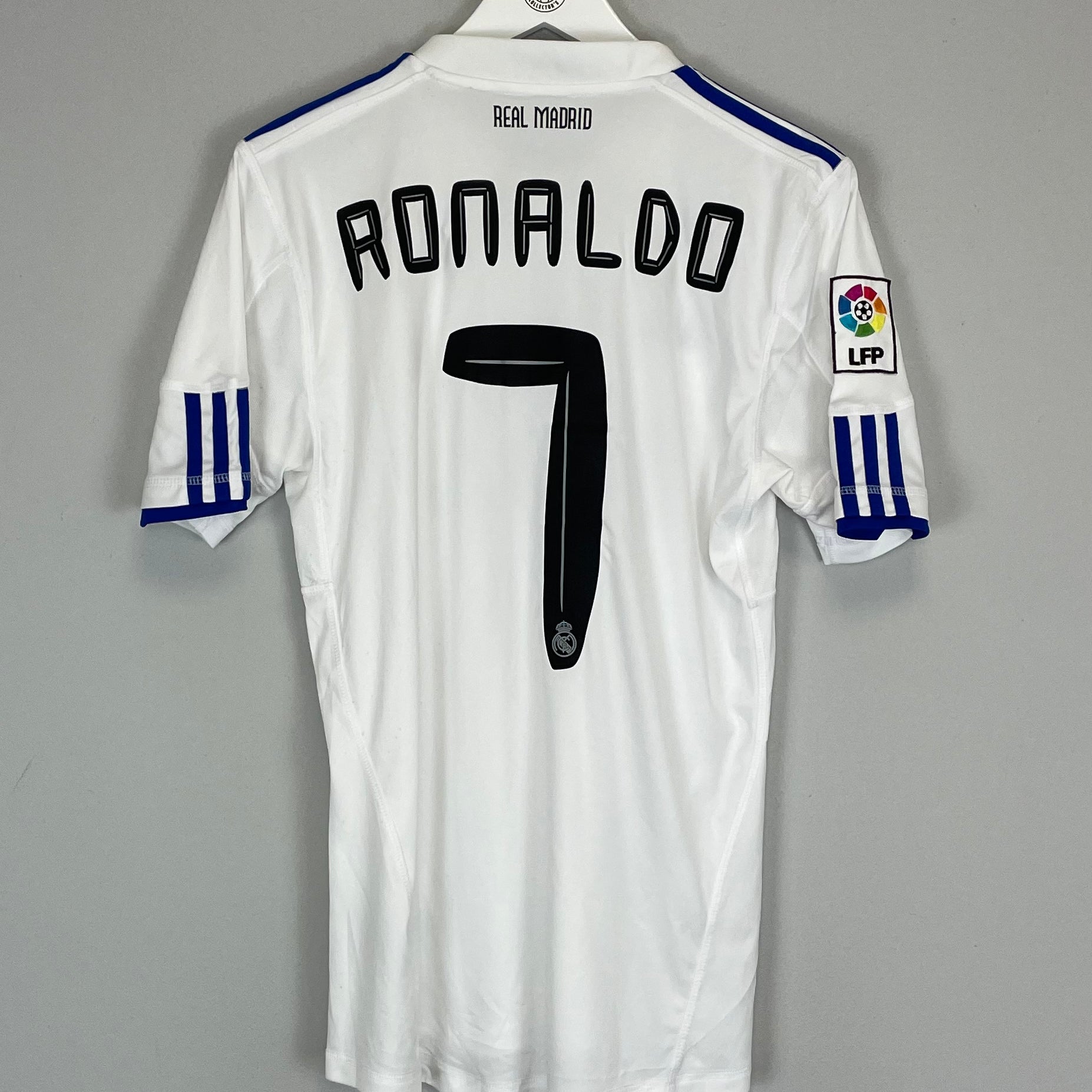 Shop 2010/11 REAL MADRID RONALDO #7 HOME SHIRT (M) ADIDAS, classic football shirts, vintage football shirts & retro soccer jerseys at Cult Kits