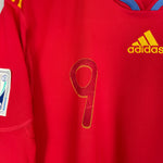 Shop 2010/11 SPAIN TORRES #9 HOME SHIRT (L) ADIDAS, classic football shirts, vintage football shirts & retro soccer jerseys at Cult Kits