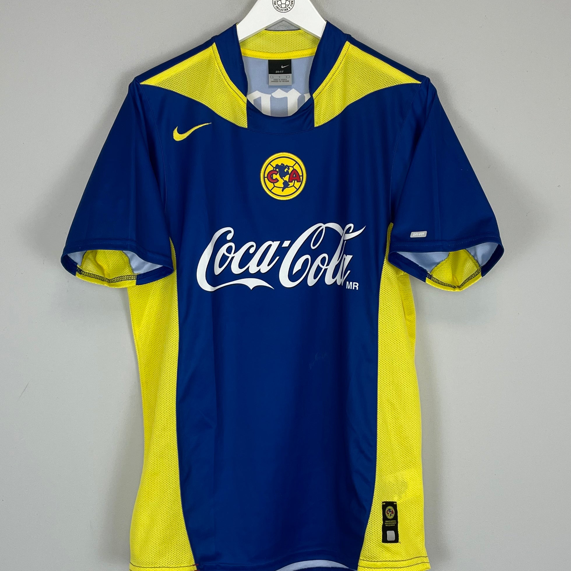 Shop 2005/06 CLUB AMERICA AWAY SHIRT (L) NIKE, classic football shirts, vintage football shirts & retro soccer jerseys at Cult Kits
