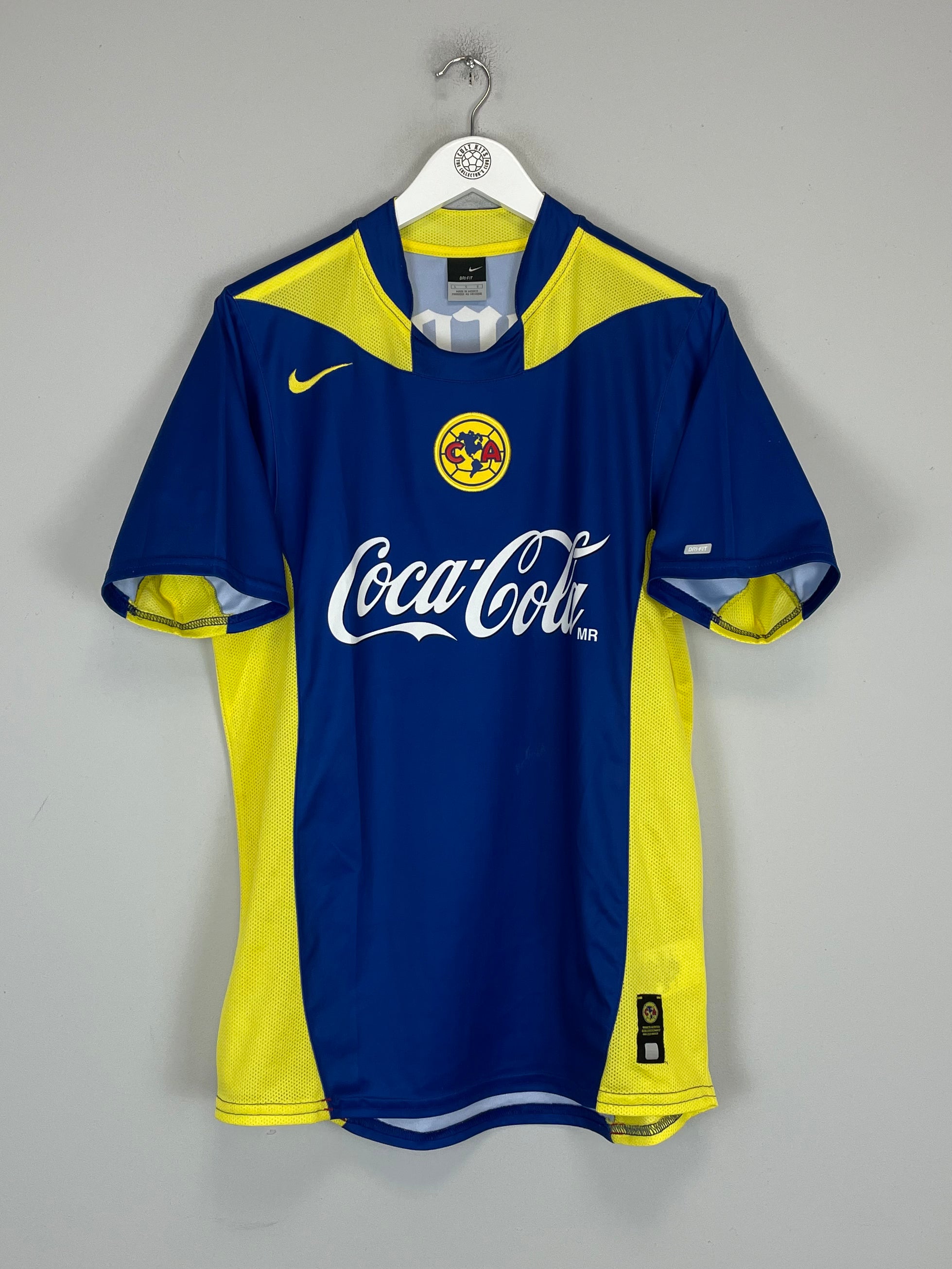 Shop 2005/06 CLUB AMERICA AWAY SHIRT (L) NIKE, classic football shirts, vintage football shirts & retro soccer jerseys at Cult Kits