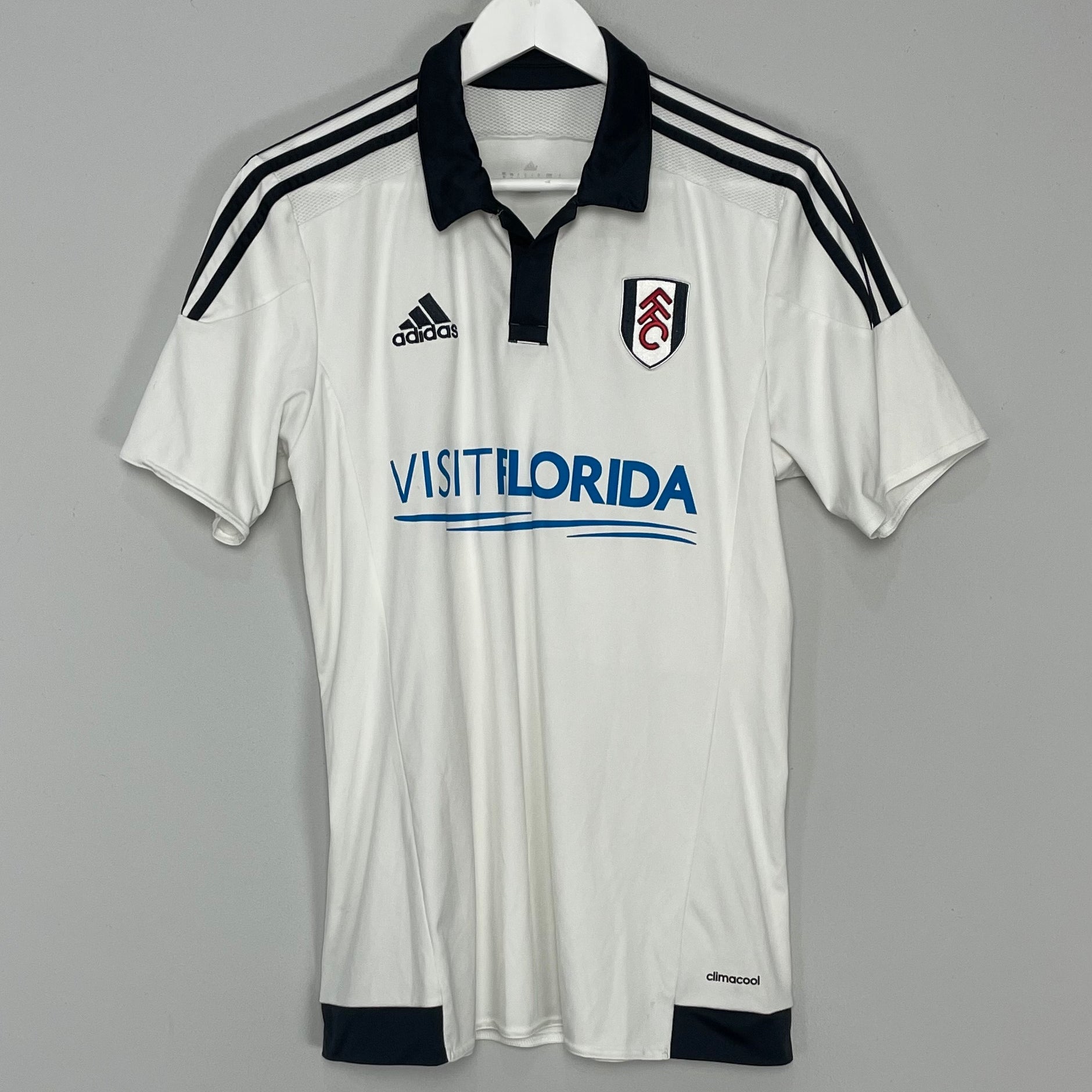 Shop 2015/16 FULHAM HOME SHIRT (M) ADIDAS, classic football shirts, vintage football shirts & retro soccer jerseys at Cult Kits