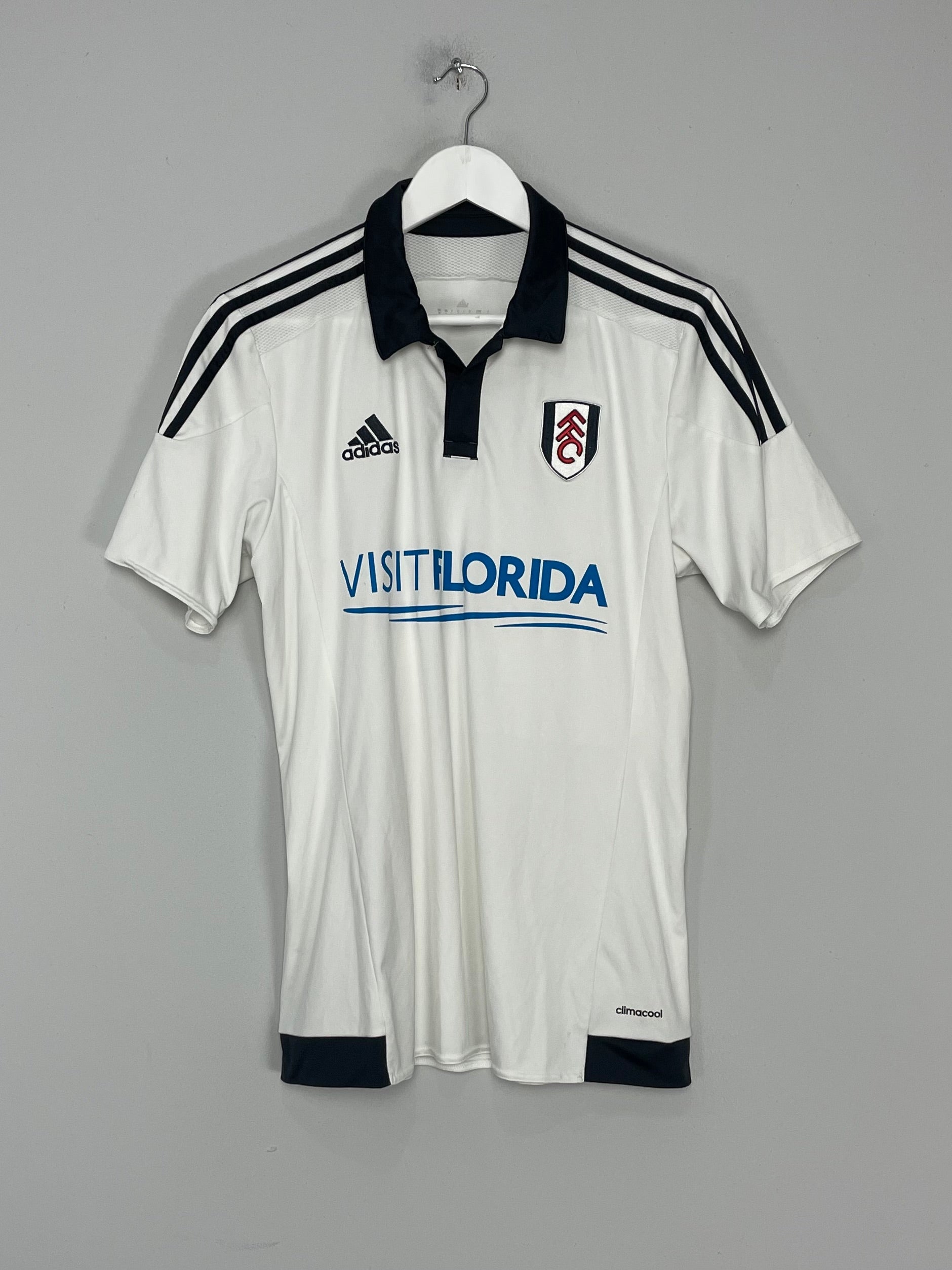 Shop 2015/16 FULHAM HOME SHIRT (M) ADIDAS, classic football shirts, vintage football shirts & retro soccer jerseys at Cult Kits