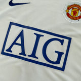 2008/09 Manchester United Ronaldo #7 Away Shirt (S) Nike