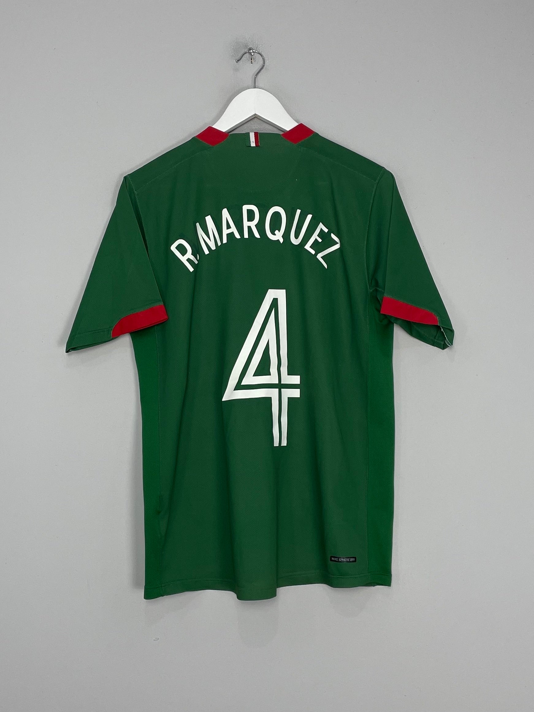 2006/07 MEXICO R.MARQUEZ #4 HOME SHIRT (M) NIKE