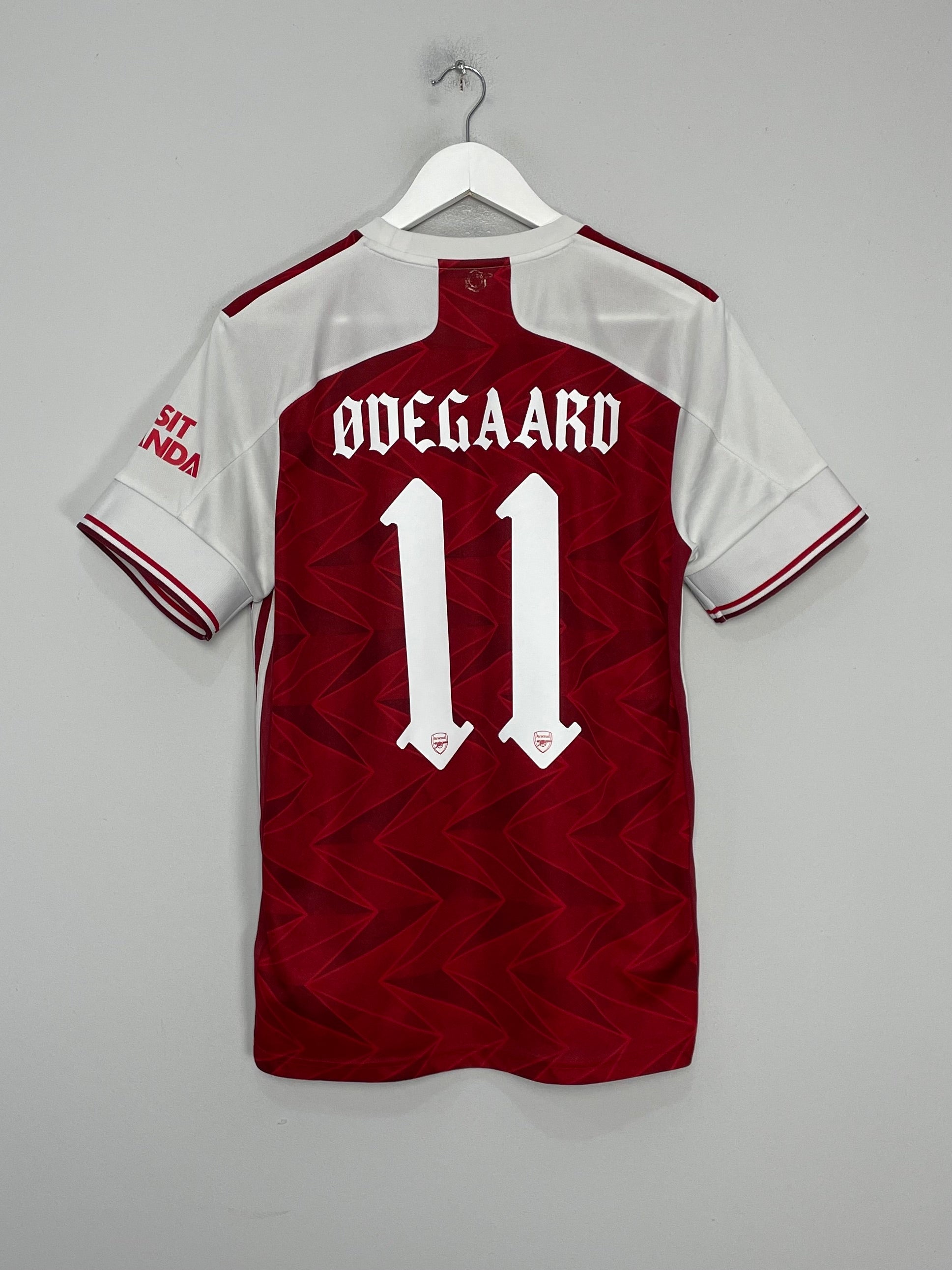 Shop 2020/21 ARSENAL ODEGAARD #11 HOME SHIRT (M) ADIDAS, classic football shirts, vintage football shirts & retro soccer jerseys at Cult Kits