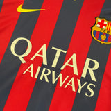 2013/14 Barcelona Messi #10 Home Shirt (XL) Nike