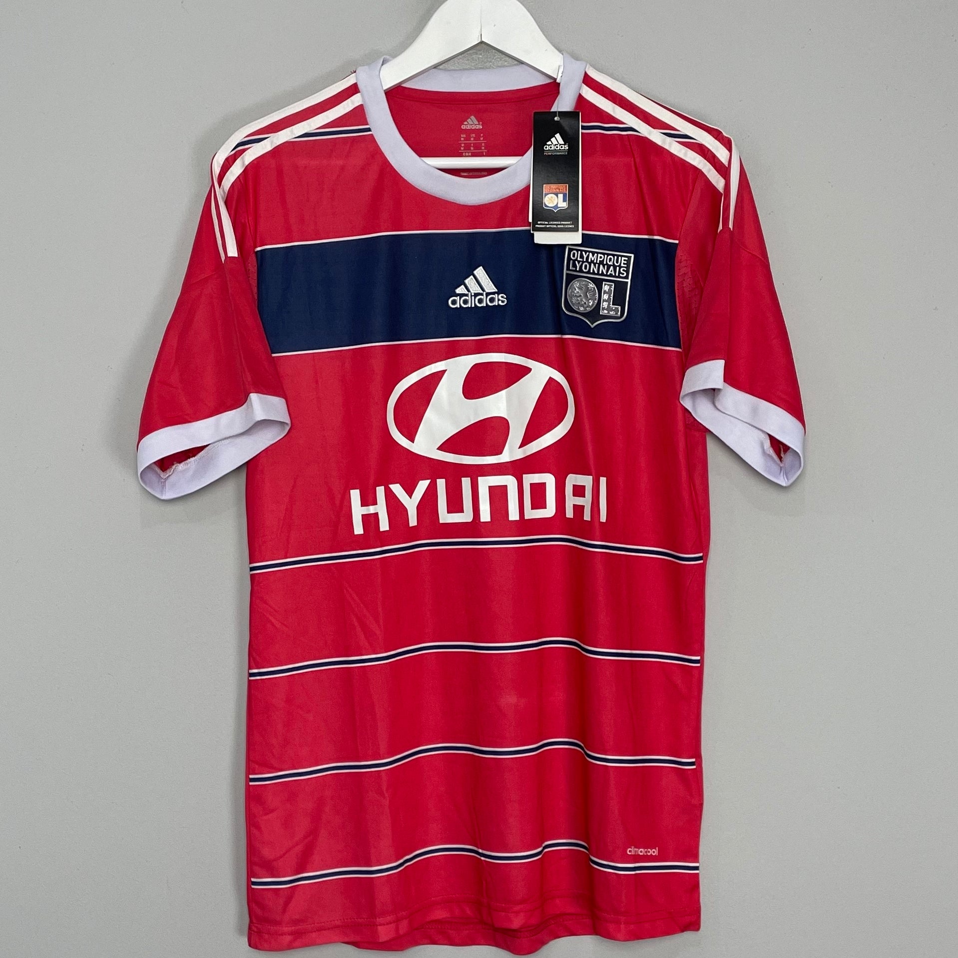 Shop 2013/14 LYON *BNWT* AWAY SHIRT (M) ADIDAS, classic football shirts, vintage football shirts & retro soccer jerseys at Cult Kits