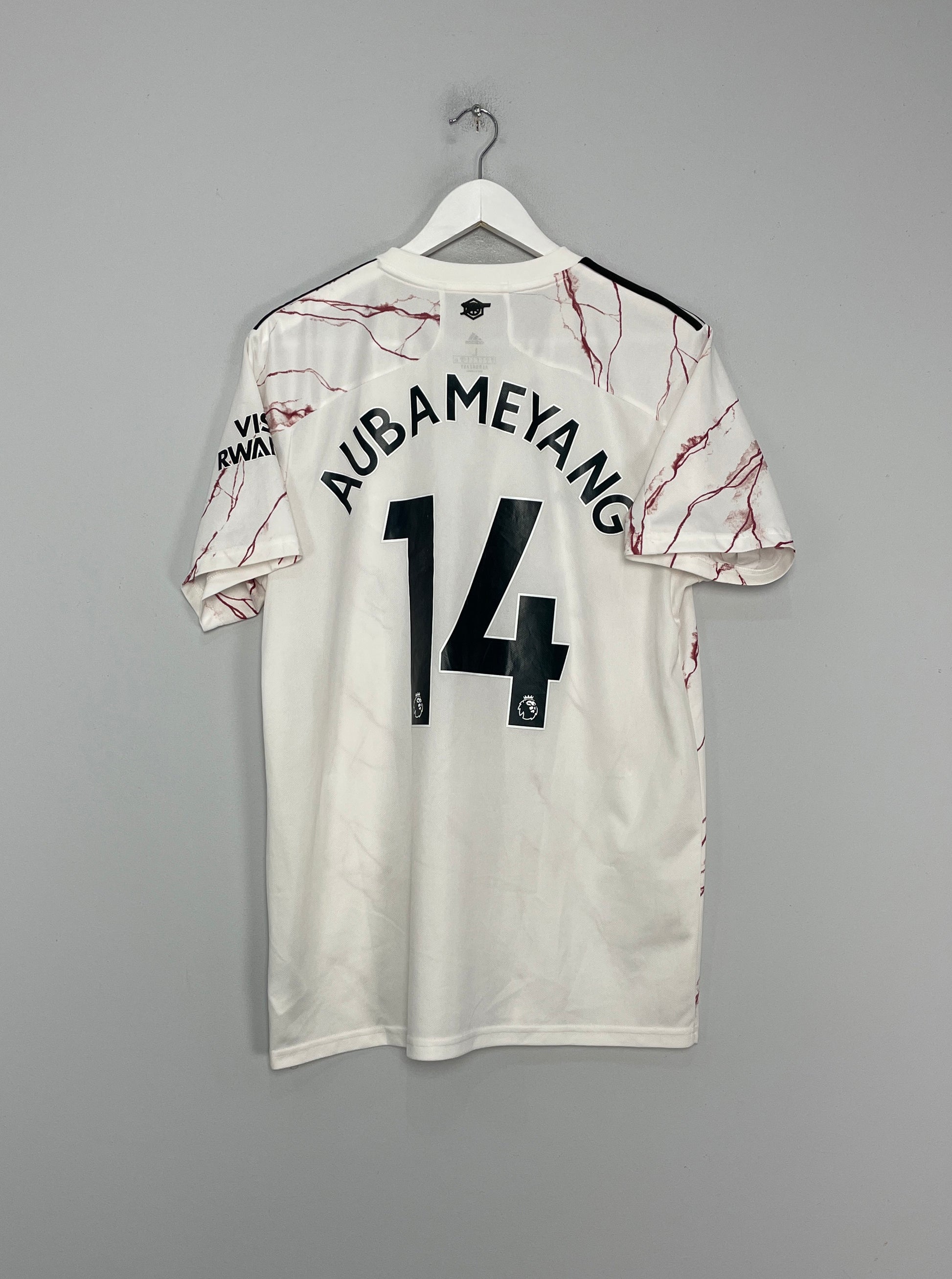 2020/21 ARSENAL AUBAMEYANG #14 AWAY SHIRT (L) ADIDAS