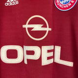 2001/02 BAYERN MUNICH HOME SHIRT (L) ADIDAS