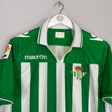 2012/13 REAL BETIS HOME SHIRT (M) MACRON