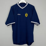 Shop 2000/02 SCOTLAND HOME SHIRT (XL) FILA, classic football shirts, vintage football shirts & retro soccer jerseys at Cult Kits