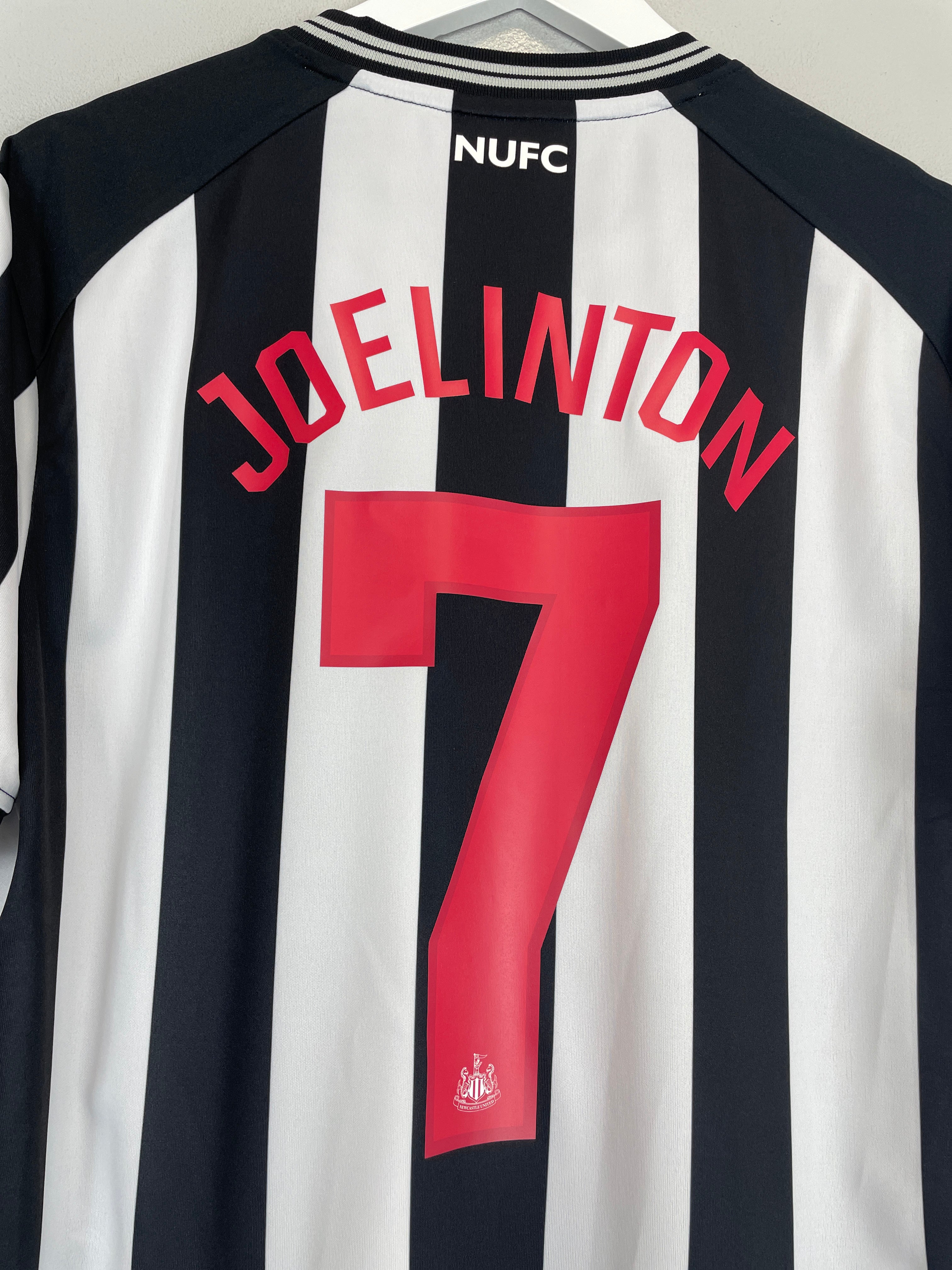 2023/24 NEWCASTLE UNITED JOELINTON #7 C/L HOME SHIRT (L) CASTORE 2023/24 NEWCASTLE UNITED JOELINTON #7 C/L HOME SHIRT (L) CASTORE