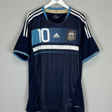 2011/13 ARGENTINA MESSI #10 AWAY SHIRT (XL) ADIDAS