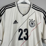 Shop 2012/13 GERMANY GOMEZ #23 HOME SHIRT (L) ADIDAS, classic football shirts, vintage football shirts & retro soccer jerseys at Cult Kits