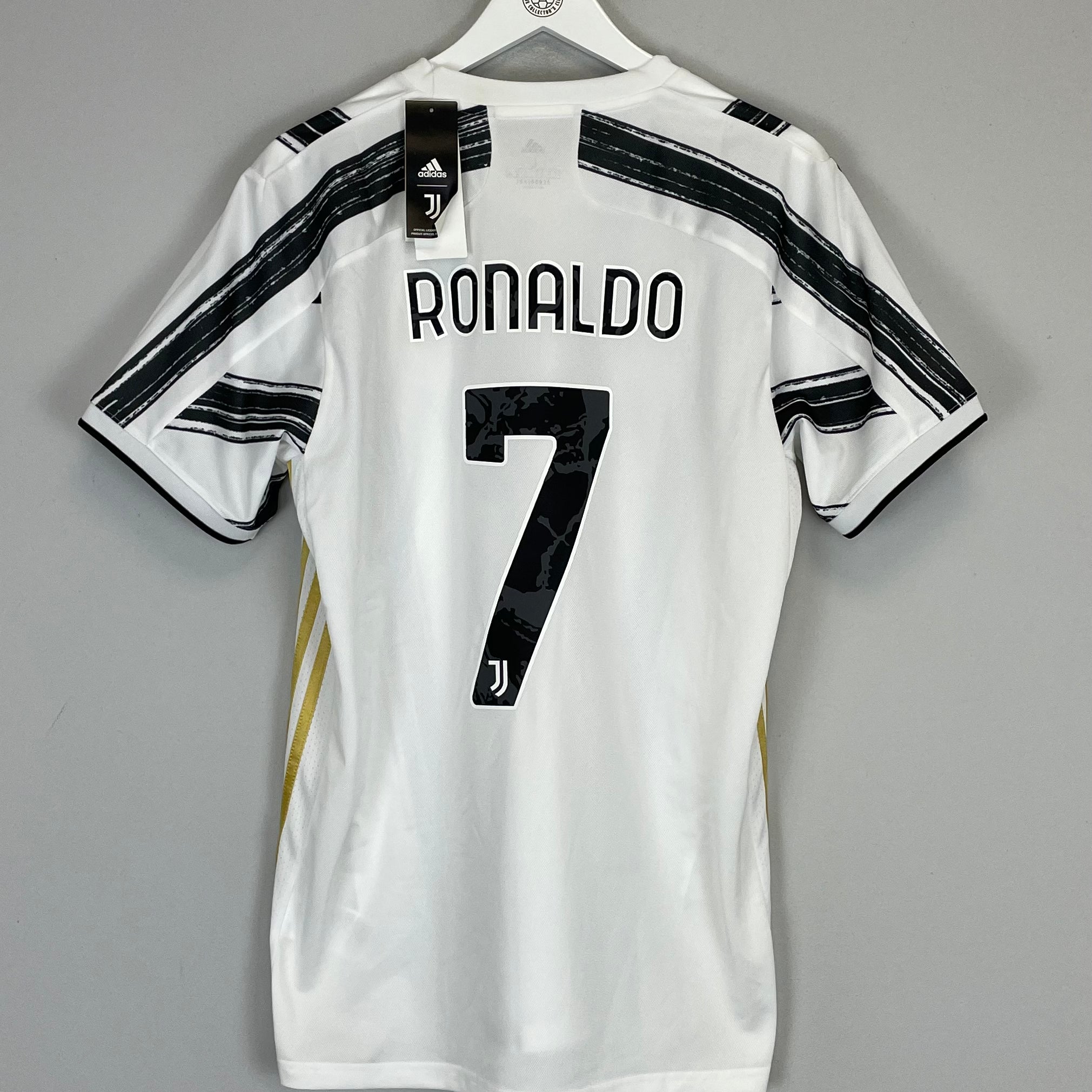 Shop 2020/21 JUVENTUS RONALDO #7 *BNWT* HOME SHIRT (L) ADIDAS, classic football shirts, vintage football shirts & retro soccer jerseys at Cult Kits
