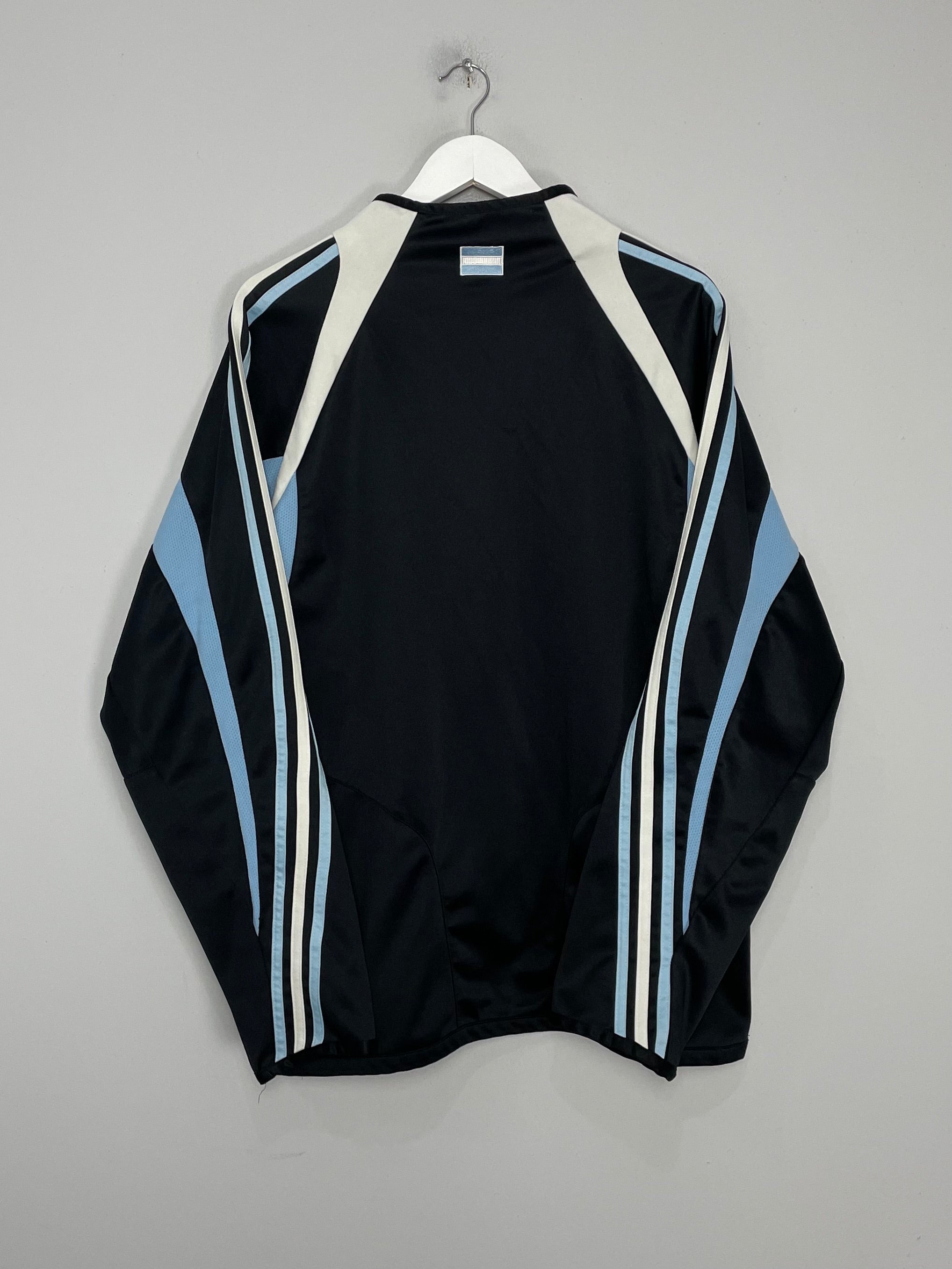 Shop 2004/05 ARGENTINA 1/4 ZIP JACKET (XL) ADIDAS, classic football shirts, vintage football shirts & retro soccer jerseys at Cult Kits