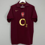 Shop 2005/06 ARSENAL HENRY #14 HOME SHIRT (M) NIKE, classic football shirts, vintage football shirts & retro soccer jerseys at Cult Kits