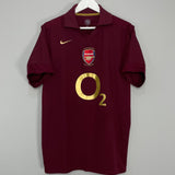 Shop 2005/06 ARSENAL HENRY #14 HOME SHIRT (M) NIKE, classic football shirts, vintage football shirts & retro soccer jerseys at Cult Kits